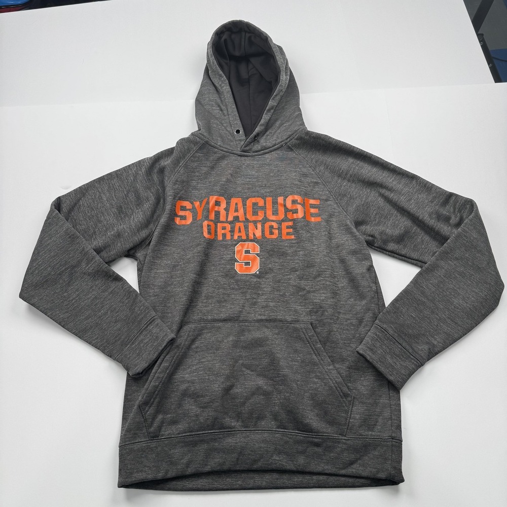 Syracuse Orange Hoodie Mens Medium NCAA Basketball Pullover Sweatshirt Colosseum